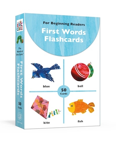 Book cover image - The World of Eric Carle First Words Flashcards